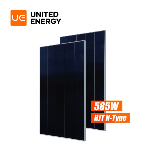 Shingled Mono 585W 580W Solar Panel Solar System N-Type HJT